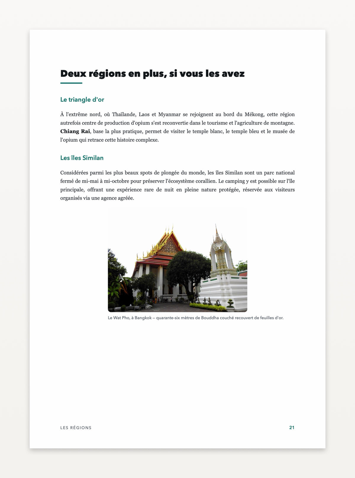 Aperçu d'une page — Thaïlande